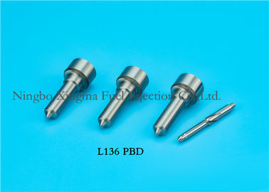 Low Emission Delphi Diesle Fuel Oil Injector Nozzles Common Rail Steel Material